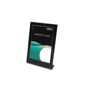 Deflecto A4 Sign Holder Black Clear DE69775EU