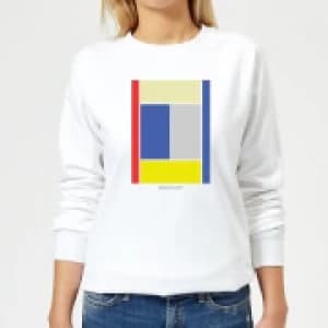 Center Court Womens Sweatshirt - White - 3XL