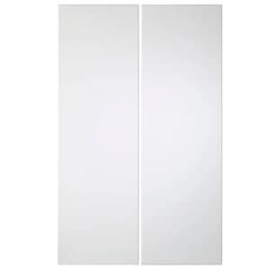 Cooke Lewis Raffello High Gloss White Larder door W300mm Set of 2