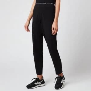 Calvin Klein Womens Logo Sleep Pants - Black - L
