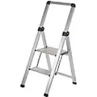 Climb-It Climb-It Slim Folding Step, 2 Tread with Handrail
