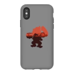 Nintendo Donkey Kong Silhouette Serengeti Phone Case - iPhone X - Tough Case - Matte