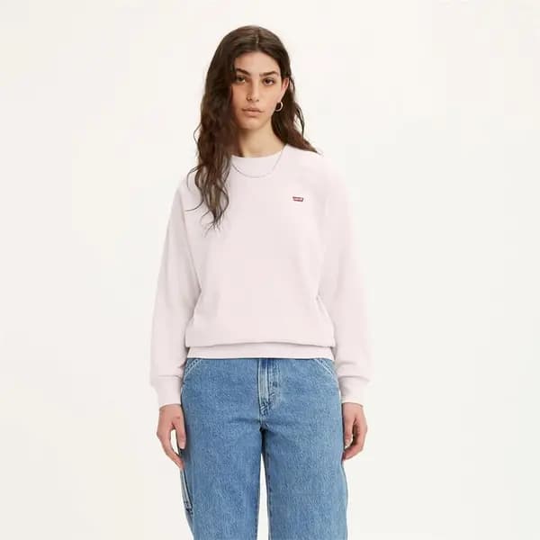 Levis Standard Crew Sweater 8 (XS) Pink 66861207310