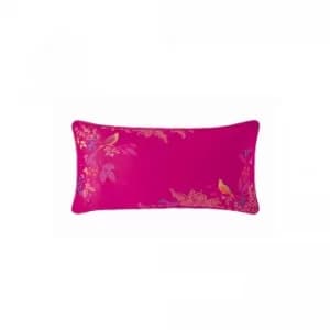 Sara Miller Cerise Birds Cushion