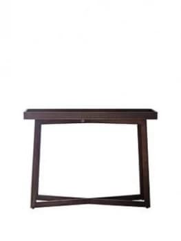 Hudson Living Boho Retreat Console Table - Brown