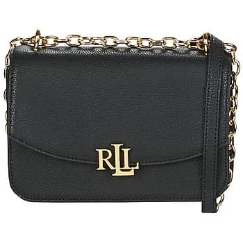 Lauren Ralph Lauren ELMSWOOD MADISON CROSSBODY MEDIUM womens Shoulder Bag in Black - Sizes One size