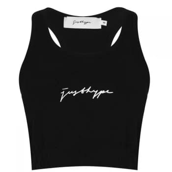 Hype Black Signature Womens Bralet - Black