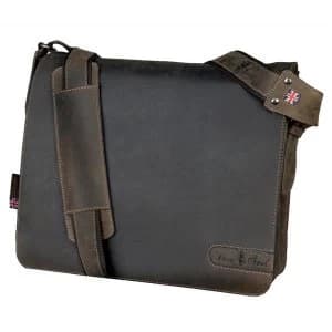 Pride and Soul Ben Shoulder Laptop Bag Brown
