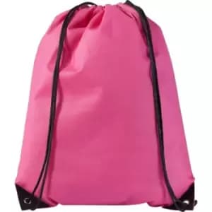 Bullet Evergreen Non Woven Premium Rucksack (34 x 42cm) (Cerise) - Cerise