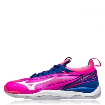 Mizuno Wave Mirage Indoor Court Shoe - Pink Glo/White/