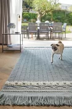 'Woven Rustic Trim' Rug