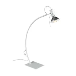 Parrot Desk Task Lamp White Metal