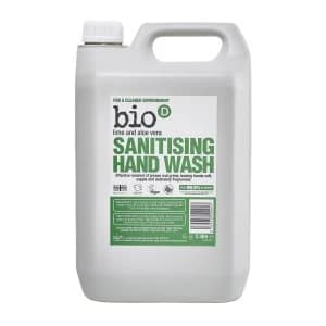 Bio-D Lime and Aloe Vera Sanitising Hand Wash - 5L