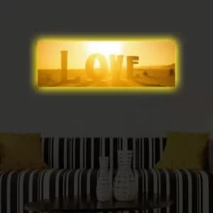 3090DACT-40 Multicolor Decorative LED Lighted Canvas Painting