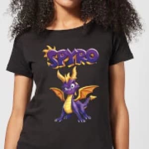 Spyro Full Womens T-Shirt - Black - 3XL - Black