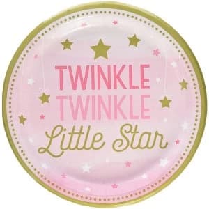 Twinkle Little Star Plates