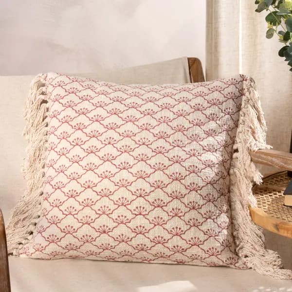 Saku Cushion Kilm Red, Kilm Red / 50 x 50cm / Polyester Filled
