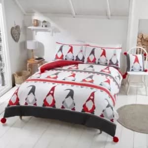 Festive Gonks Single Duvet Cover Set