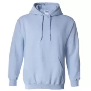 Gildan Heavy Blend Adult Unisex Hooded Sweatshirt / Hoodie (2XL) (Light Blue)