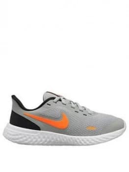 Nike Revolution 5 Junior Trainers - Grey