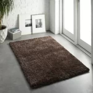 Chicago Chocolate 133cm x 133cm Circle - Brown