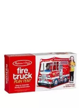 Melissa & Doug Fire Truck Play Tent, One Colour
