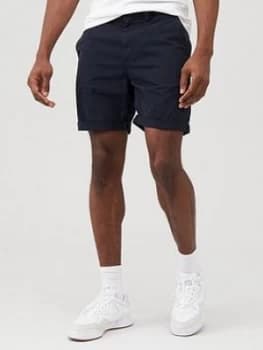Superdry International Chino Shorts - Navy, Size 28, Men