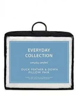 Everyday Collection Duck Feather And Down Pillows (Pair)