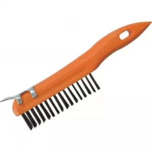 Plastic Wire Brush Scraper