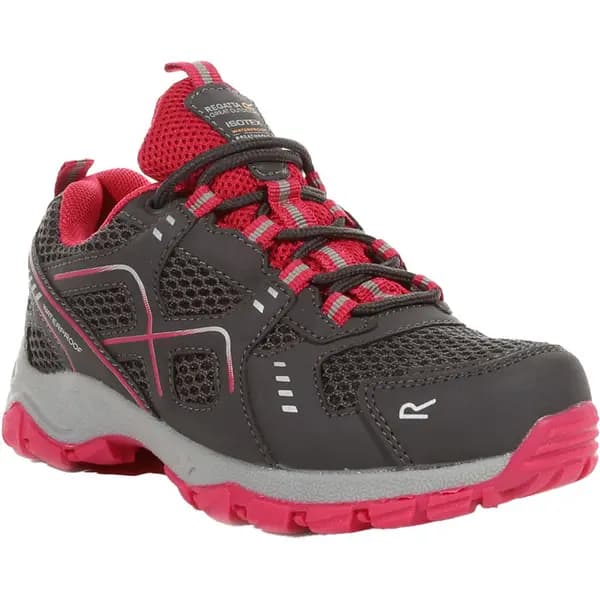 Regatta Girls Vendeavour Waterproof Lace Up Walking Shoes UK Size 1 (EU 33)