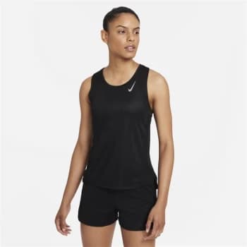 Nike Dri-FIT Race Womens Running Singlet - Black