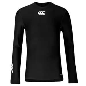 Canterbury Childrens/Kids Long Sleeve ThermoReg Base Layer Top (M) (Black)