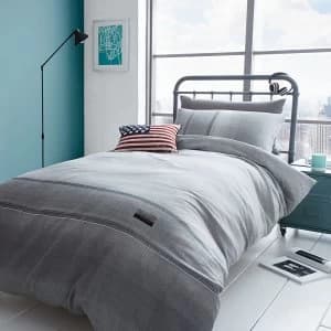 Catherine Lansfield Denim Bed Set - Double