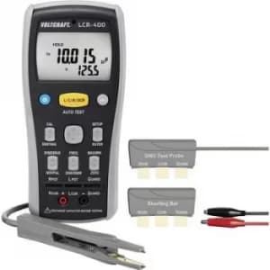 VOLTCRAFT LCR-400 Component tester Digital CAT I Display (counts): 20000