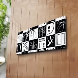 3070C-17 Multicolor Decorative Canvas Painting