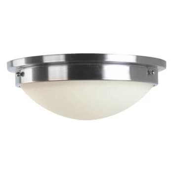 Gravity - Round Flush Light, Polished Chrome - Elstead