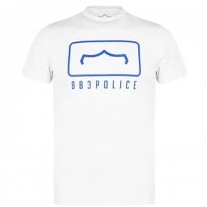 883 Police Merton T Shirt Mens - White
