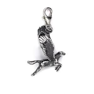 Sterling Silver Buckbeak Clip on Charm