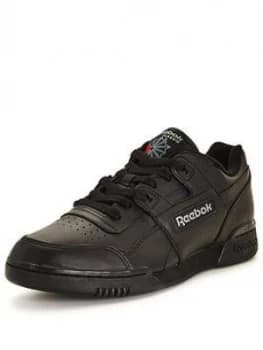 Reebok Workout Plus, Black, Size 10, Men