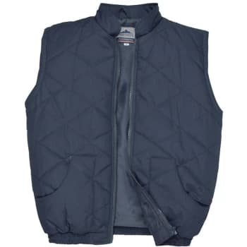 S412NARM - sz M Glasgow Bodywarmer - Navy - Portwest