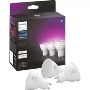 Philips Lighting Hue LED light bulb 871951434276700 EEC: G (A - G) Hue White & Col. Amb. GU10 Dreierpack 3x230lm GU10 12.9 W Warm white to cool white