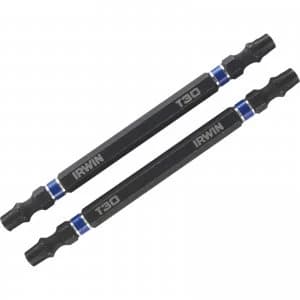 Irwin Double Ended Impact Torx Screwdriver Bit T30 100mm Pack of 2