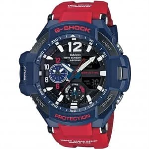 Casio G-SHOCK Standard Analog-Digital Watch GA-1100-2A - Blue/Red