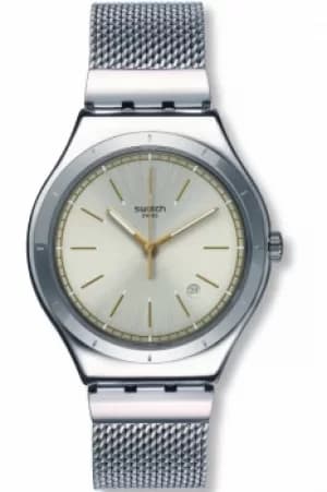 Mens Swatch Mesh-Up Watch YWS419GB