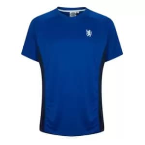 Source Lab Lab Chelsea FC Poly T-Shirt Mens - Blue