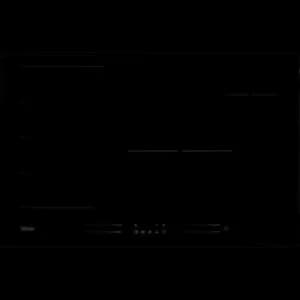 Haier HAMTSJ86MC/1 77cm Induction Hob - Black