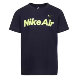 Nike Air Short Sleeve T Shirt Juniors - Black