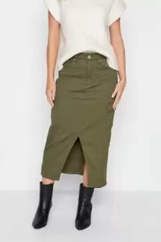 Petite Cargo Midi Skirt