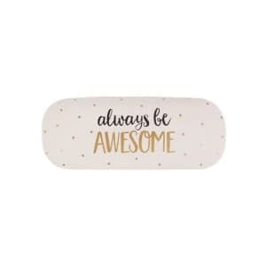 Sass & Belle Metallic Monochrome Awesome Glasses Case