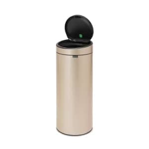 Brabantia 30-Litre Touch Bin ; Champagne